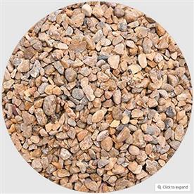 Chips pebbles (brown, small, polished) - 1 kg