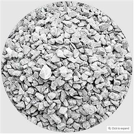 Natural chips pebbles (grey, small, unpolished) - 1 kg
