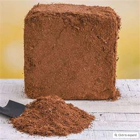 Coco peat block - 4 kg (expands up to 60 - 70 l)